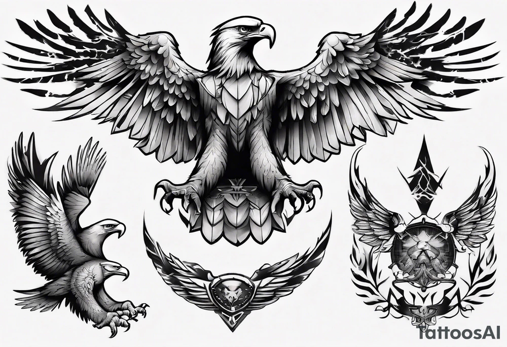 eagle tattoo idea