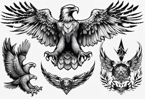 eagle tattoo idea