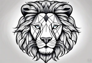 Mandala moth tattoo idea