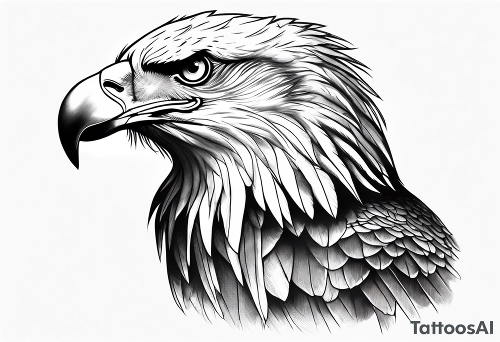 Swooping Eagle tattoo idea