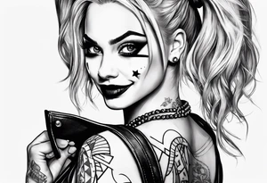 Harley Quinn tattoo idea