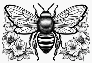 Bee home tattoo idea
