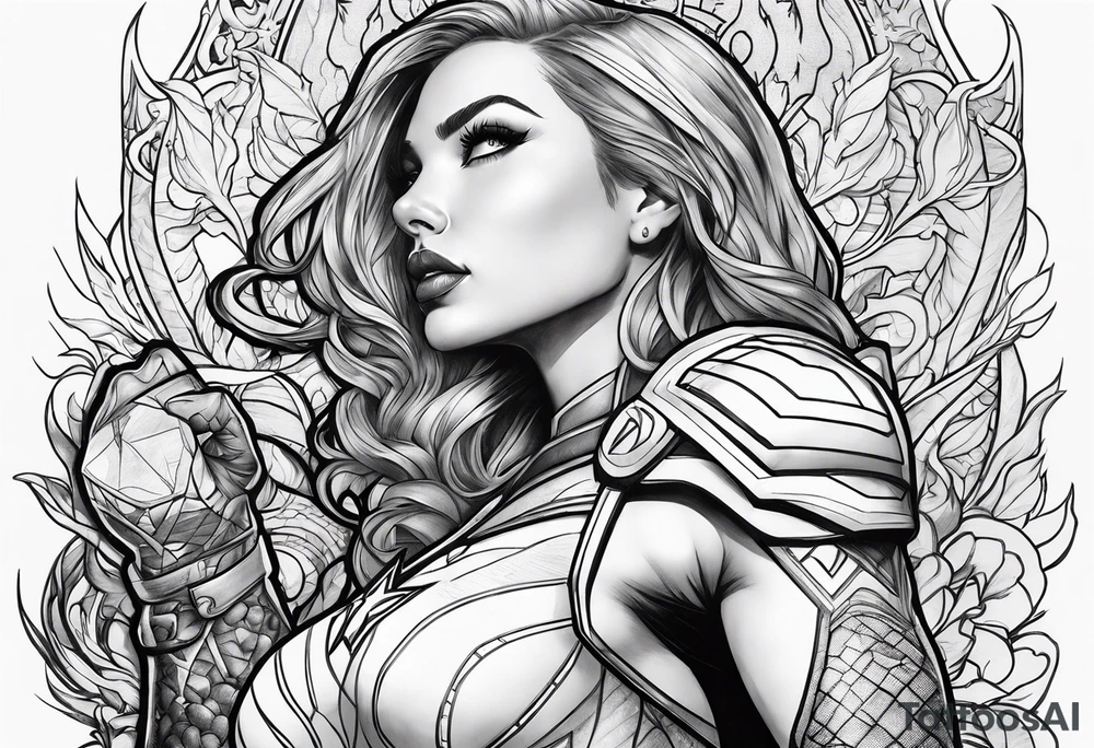 Marvel tattoo idea