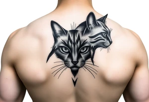 Black Cat tattoo idea