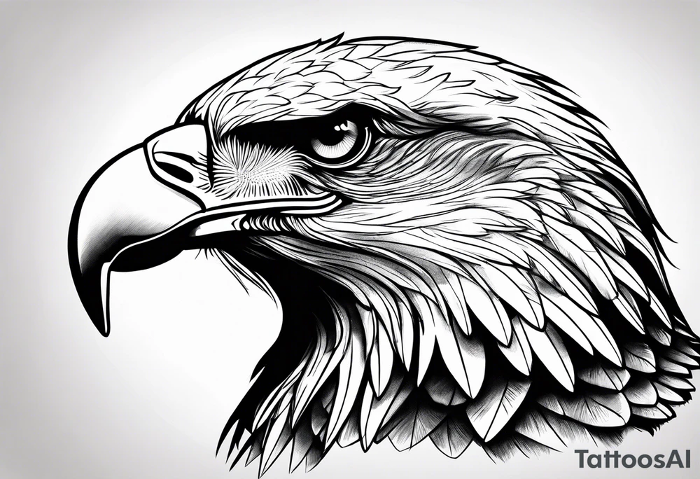 harpee eagle tattoo idea