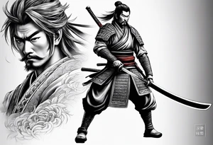 Samurai sword's tattoo idea