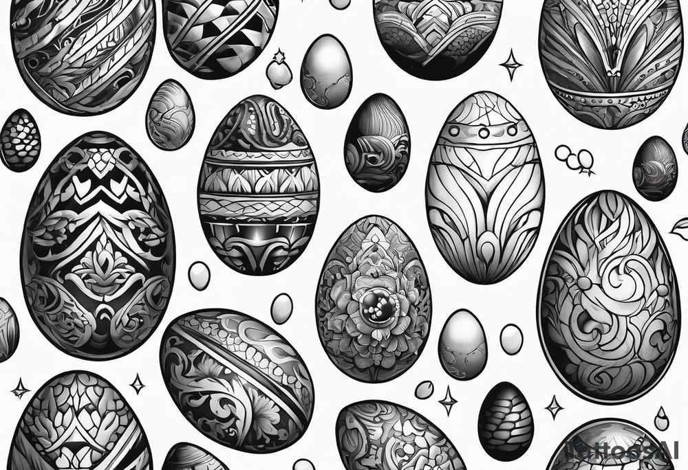 ovomorph eggs tattoo idea