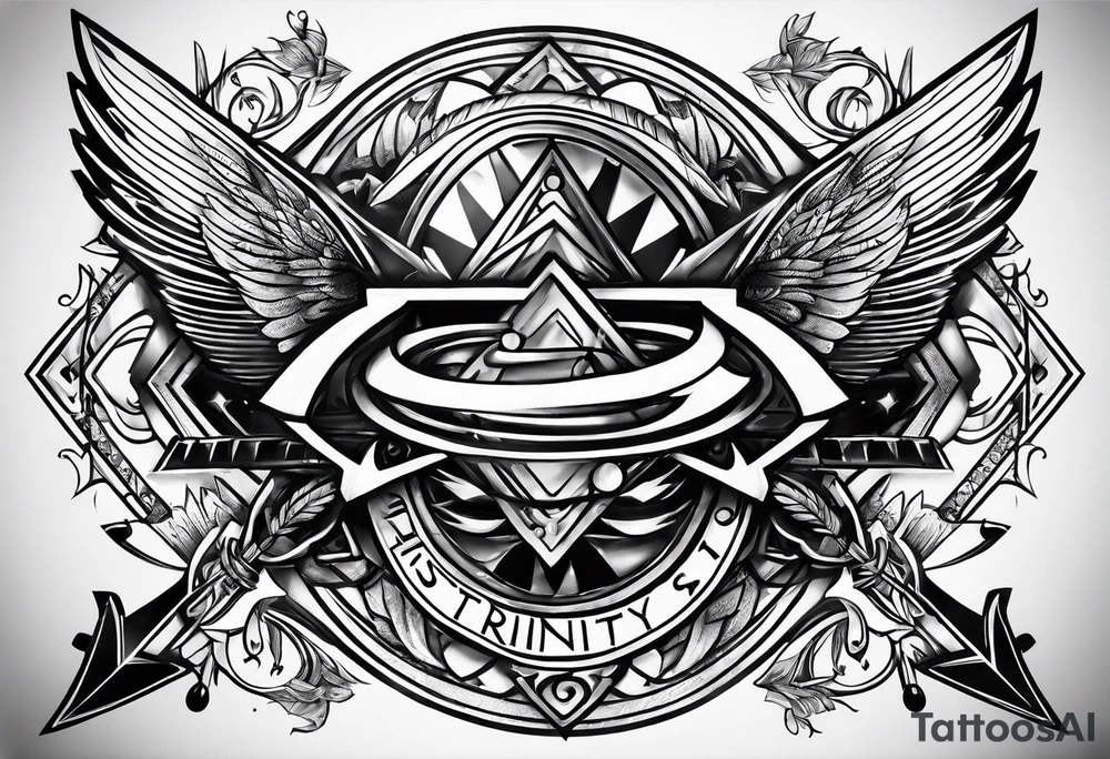 trinity know
arrow
family names tattoo idea