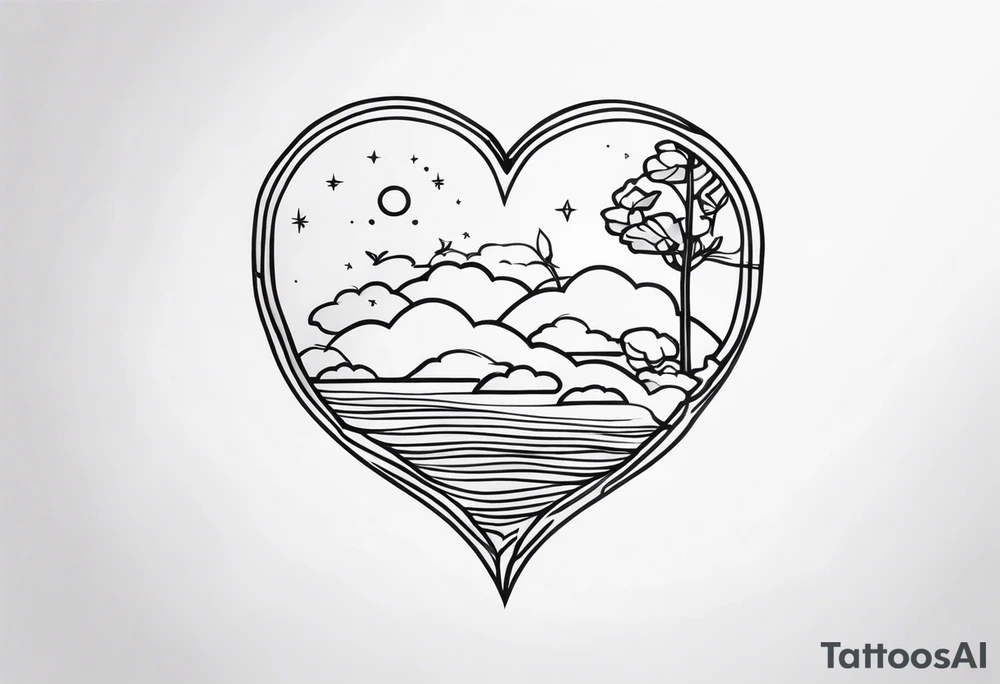 minimalist  tattoo for couples tattoo idea