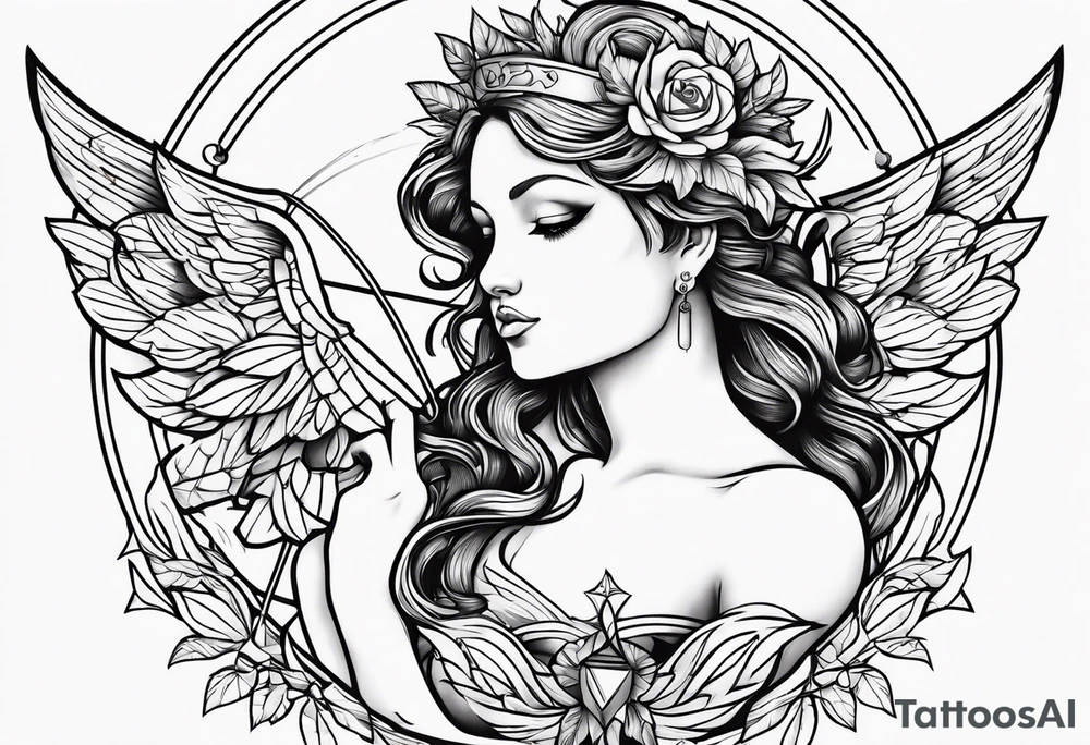 cupid tattoo idea