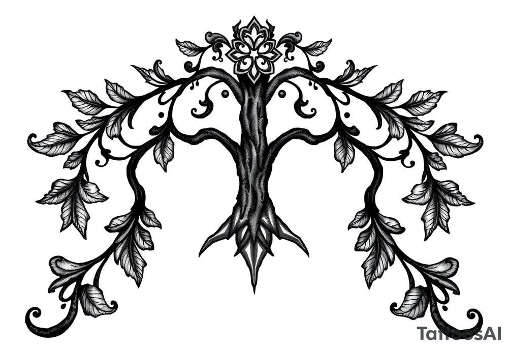 Irish family tree tattoo idea