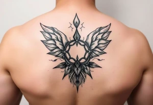 Tattoo design: Abstract representation of rebirth, inner peace, and freedom from addiction. Include dates 2/21 and 2/22 as a personal touch. tattoo idea