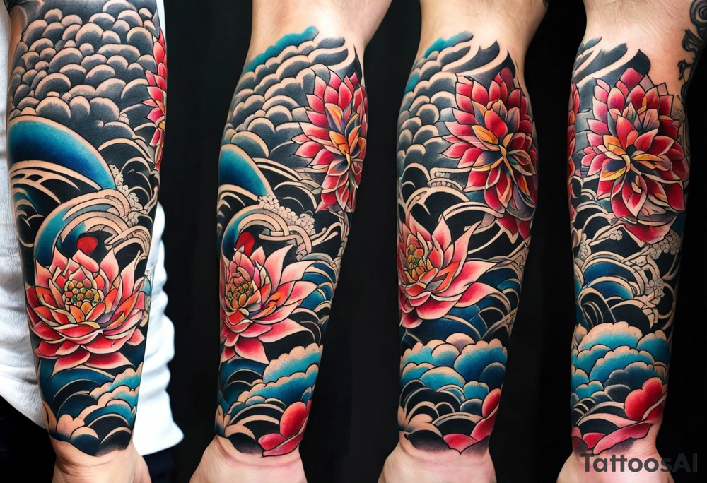 Reincarnation forearm tattoo tattoo idea