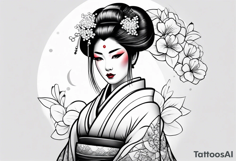 Geisha tattoo idea