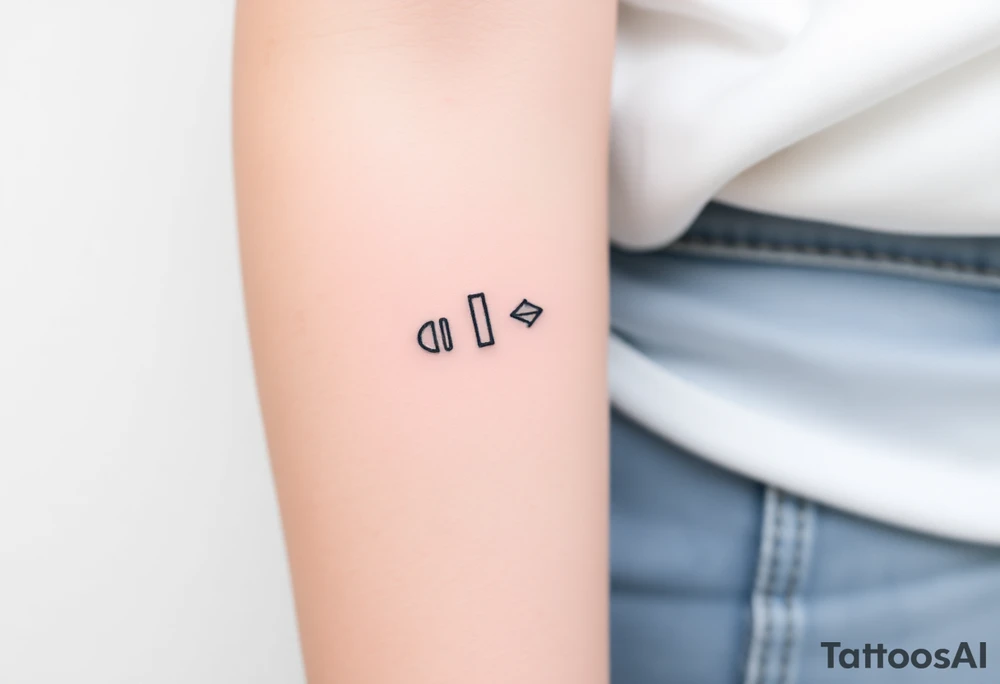 Powerful mental health  symbolism of play, pause, stop rewind tattoo idea