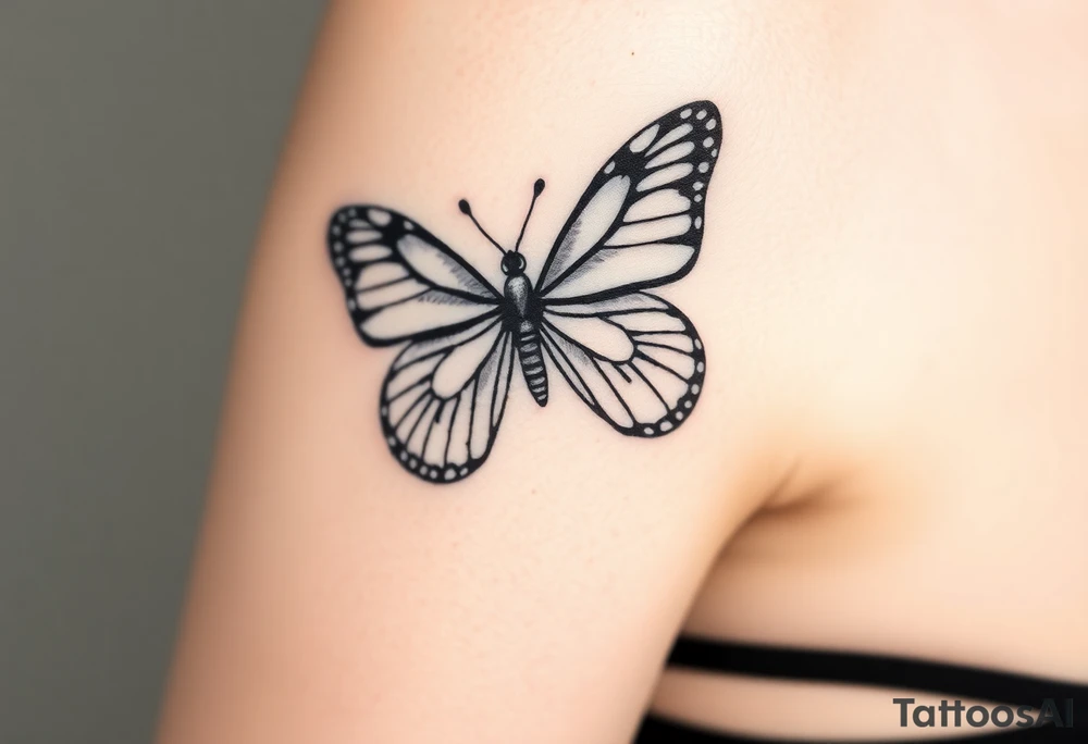Butterfly tattoo idea