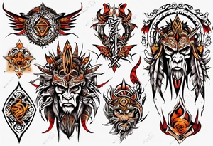 2 sons tattoo idea