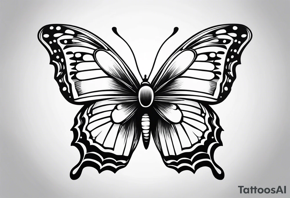 Butterfly tattoo idea