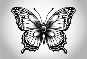 Butterfly tattoo idea