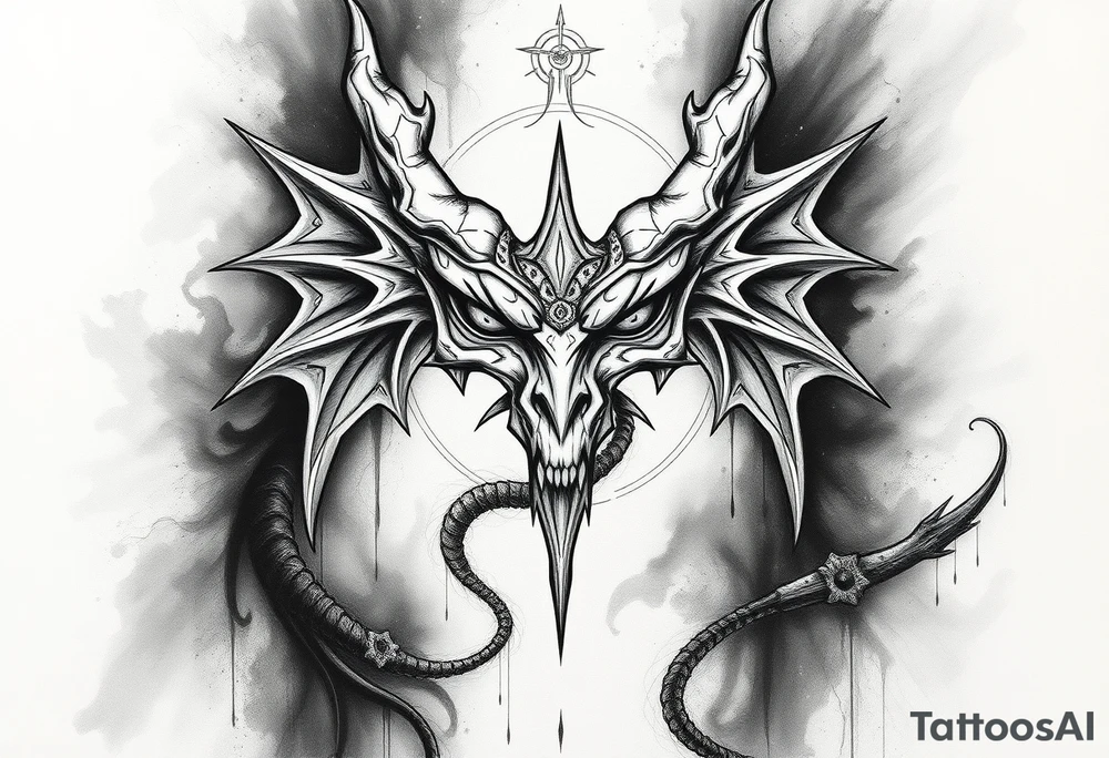 Sak yant tatoo that allows me to access all my powers and magick such as immortality granting immortality to those I ressurect with my blood and creating new magick or allows me to craft new magick grants me telekinesis telepathy allows me to move through shadow to shadow allows me to jump in shadows into the shadow world and move through it allows me to control other people and gods or anyone's magic and body through phychic control as well as seeing spirits and other entities of higher and lower vibrations not seen with naked eyes as well as allows me to communicate with them as azura kaluk mizuzu a supreme one or the Lord of lords he who is the supreme reflection of she who is the Lord of the eternal flame the reincarnated demon king a dragon god Lord of the isles of bliss a immortal and amen or ausar reincarnated neter tattoo idea