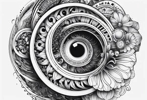 Fibonacci sequence tattoo idea