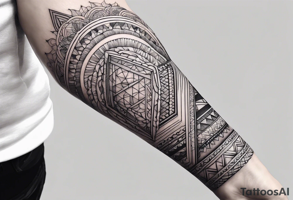 Keraly arm sleeve tattoo idea