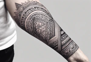 Keraly arm sleeve tattoo idea