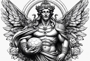 Beetender Engel statue tattoo idea