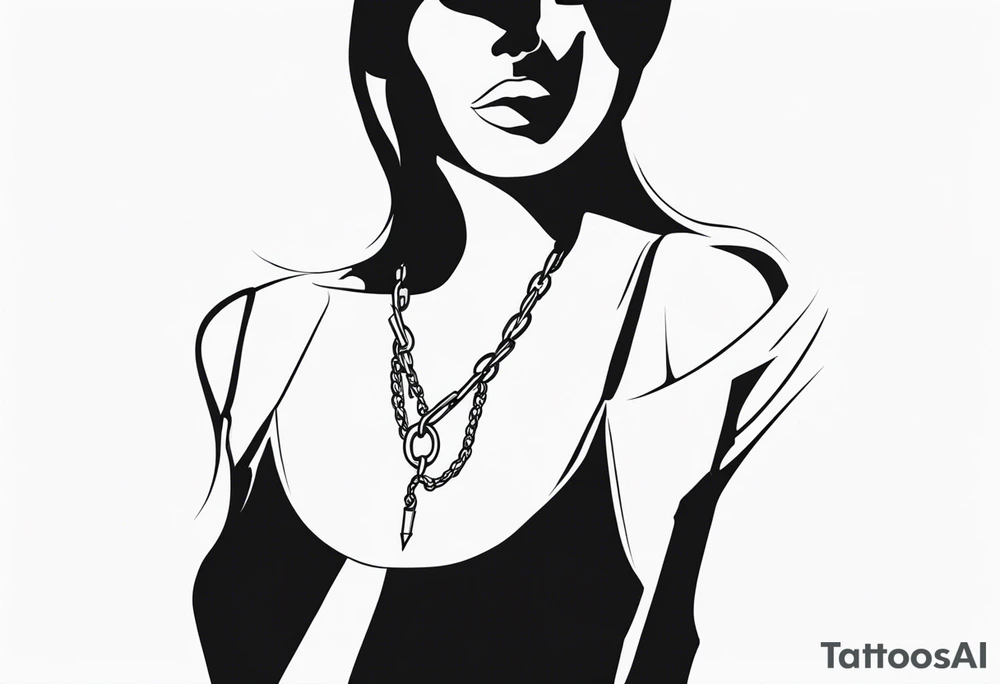 chain tattoo idea