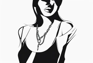 chain tattoo idea