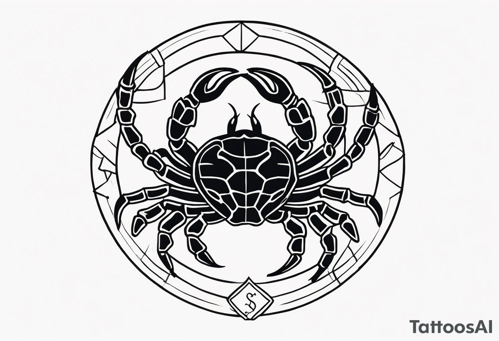 scorpio tattoo idea