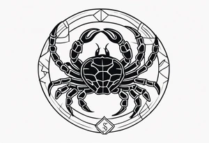 scorpio tattoo idea