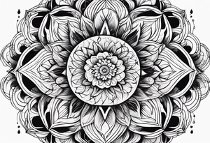 Fractals nature tattoo idea