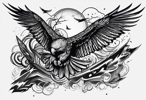 air strike tattoo idea