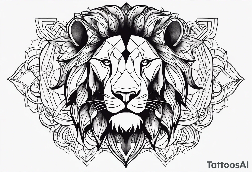 lion tattoo for arm tattoo idea