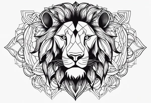 lion tattoo for arm tattoo idea