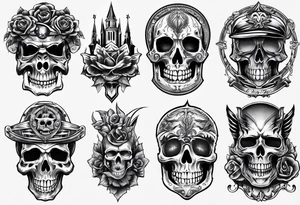 Wrld with 999 and death race for love tattoo idea