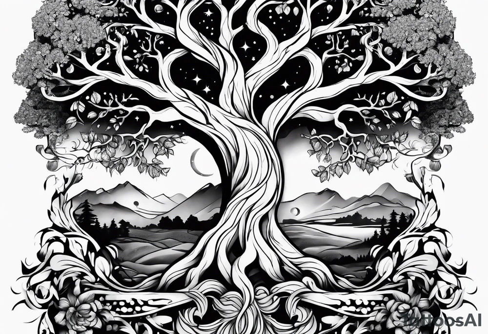 Yggdrasil tattoo idea