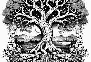 Yggdrasil tattoo idea