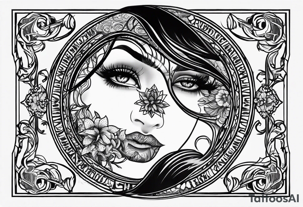 Something that signifies you’ll never walk alone and someone will always be there for you tattoo idea
