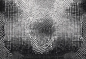 Geometric pattern tattoo idea