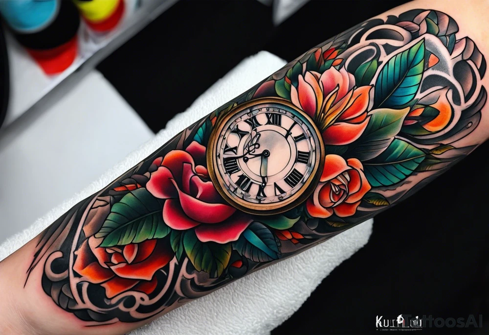 Forearm tattoos for family names tattoo idea