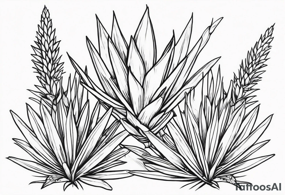 Yucca Love magic Friends tattoo idea