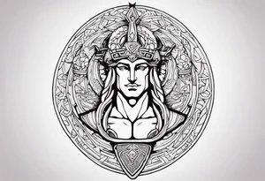 God 
Hermes tattoo tattoo idea