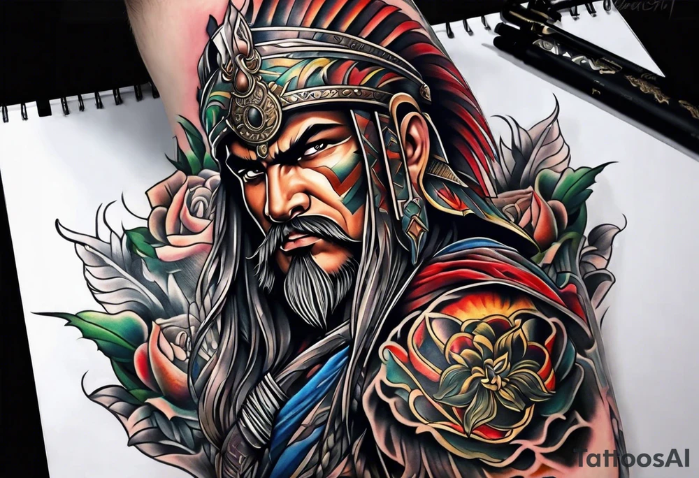 Warrior tattoo idea