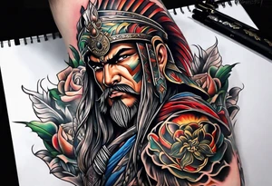 Warrior tattoo idea
