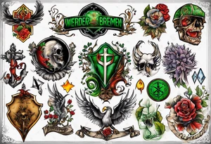 werder bremen tattoo idea