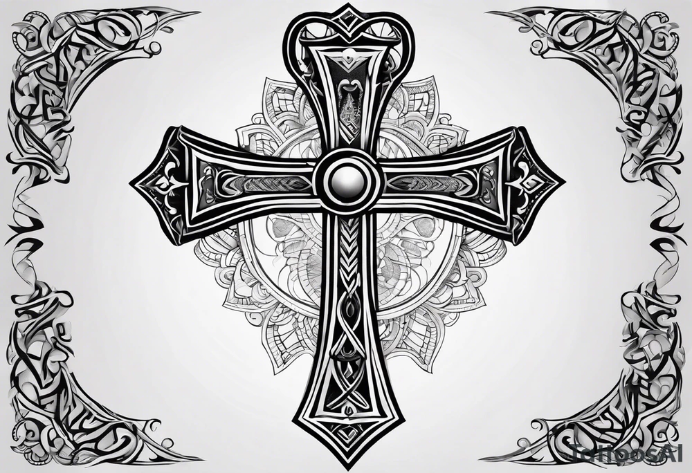 ankh, arm tattoo idea