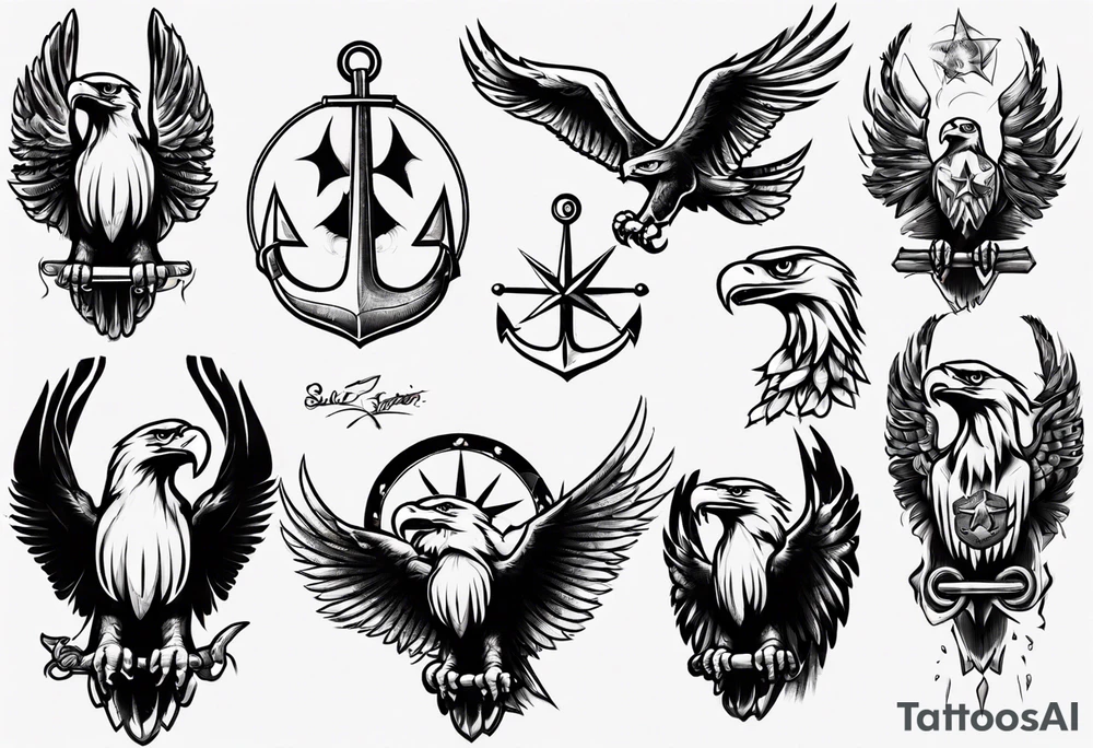 Eagle tattoo idea