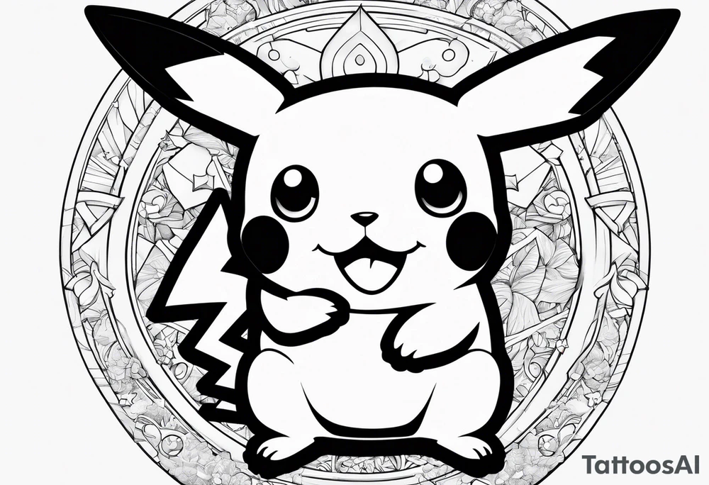 pikachu tattoo idea